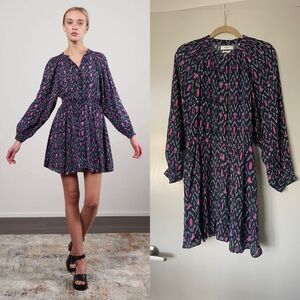 $585 Isabel Marant Etoile Amandine Dress Size 8